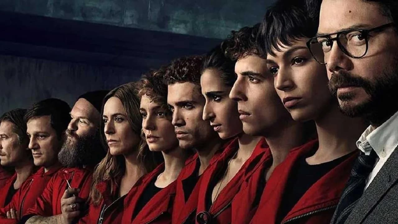 Money Heist (Netflix) — official key art, EpisodeNo international watch guide