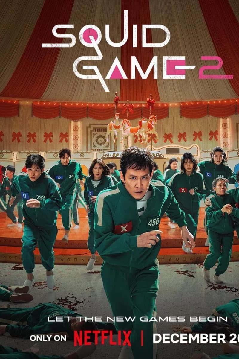 Squid Game (Netflix) — official poster art, EpisodeNo international watch guide