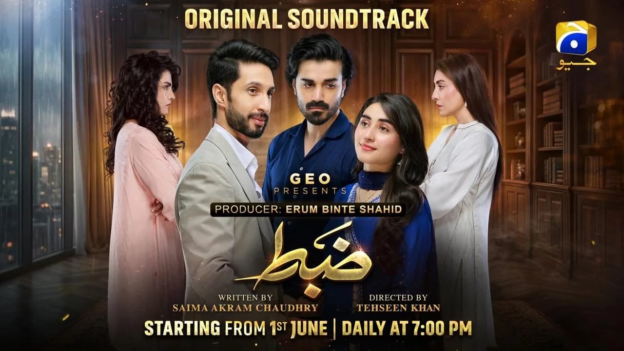 Zabt official artwork — Geo Entertainment